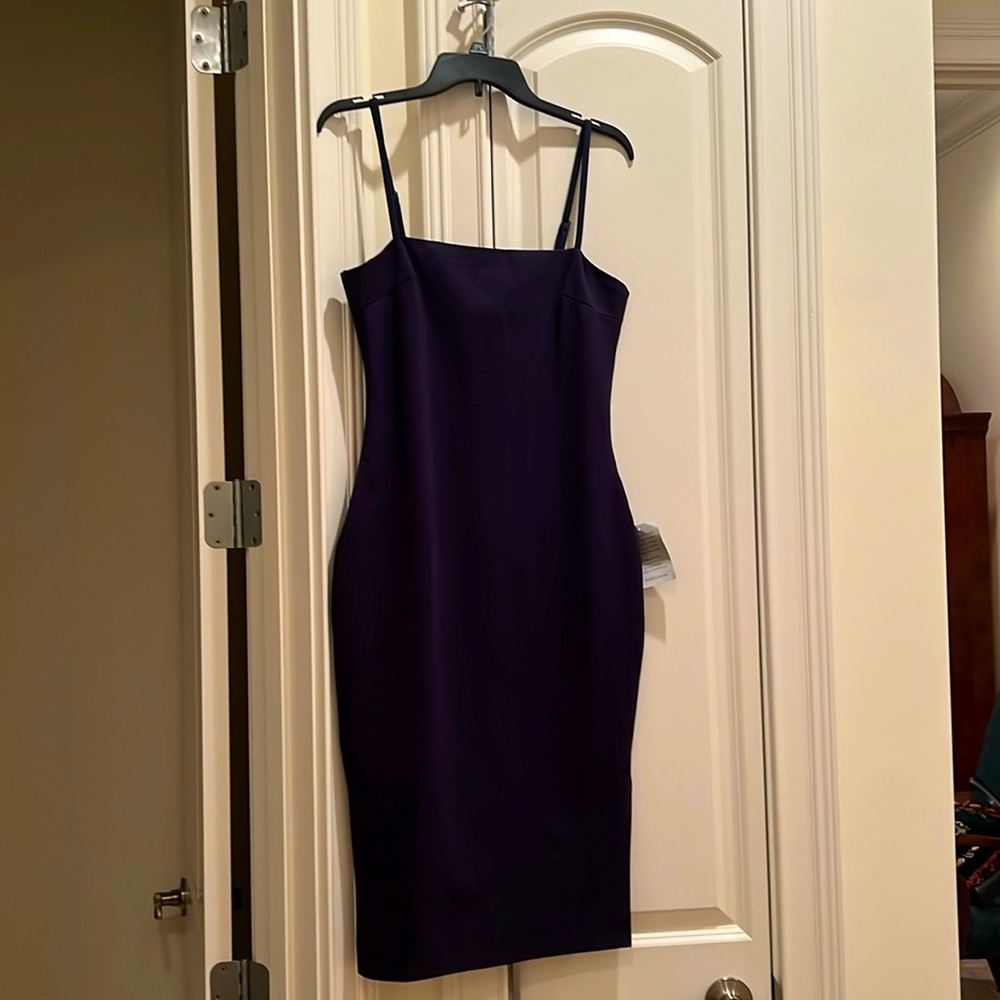 Lulus navy dress Large
